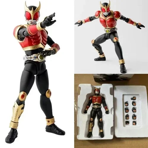 16CM SHF Masked Rider Kamen Rider Joint Kuuga Agit Moveable BJD Anime Action Figure PVC Kids Toys Doll Collection Figures Gift