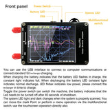 Handheld Vector Network Analyzer 50KHz-900MHz Digital Touching Screen Shortwave MF HF VHF UHF Antenna Analyzer Standing Waves