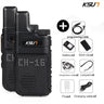 Walkie Talkie Portable Mini Communication Radio Profesional PMR 446  Talkie Walkies Two Way Radio Transceiver KSUN M6 Quality