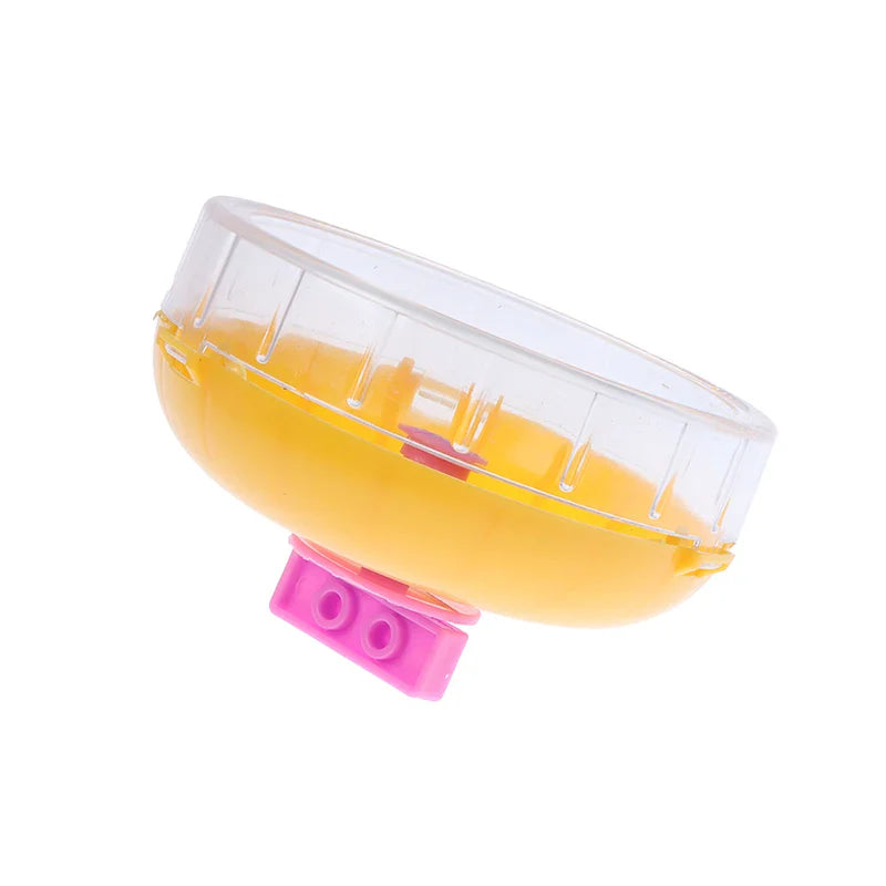 1pcs 11cm Hamster Wheel Small Animal Running Disc Toys Cute Plastic Jogging Exercise Wheel Pet Cage Accessories