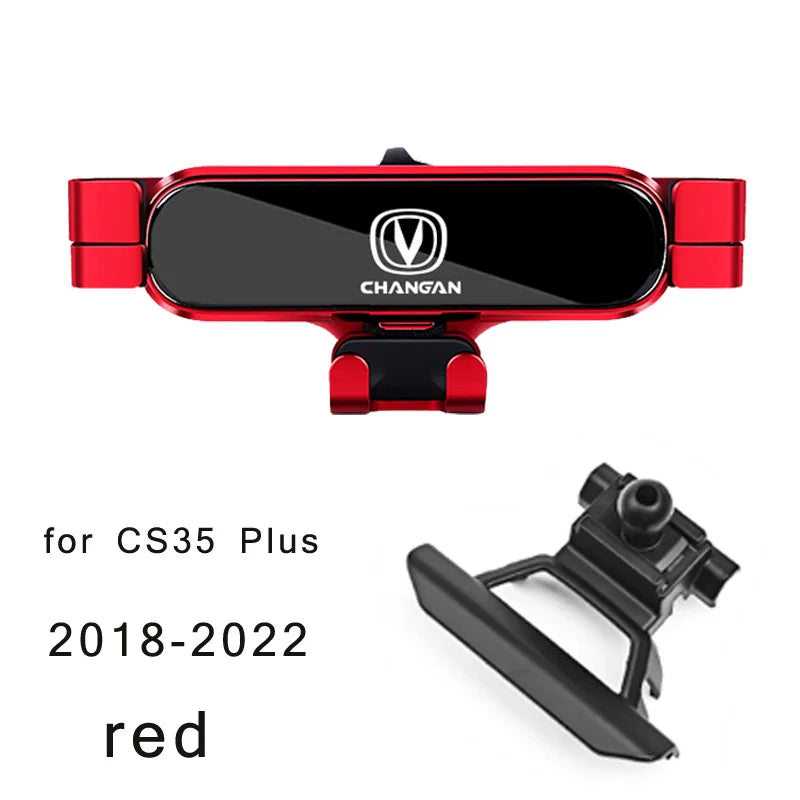 Car Phone Holder For Changan CS35 CS75 Plus 2022 2021 2019 Car Styling Bracket GPS Stand Rotatable Support Mobile Accessories