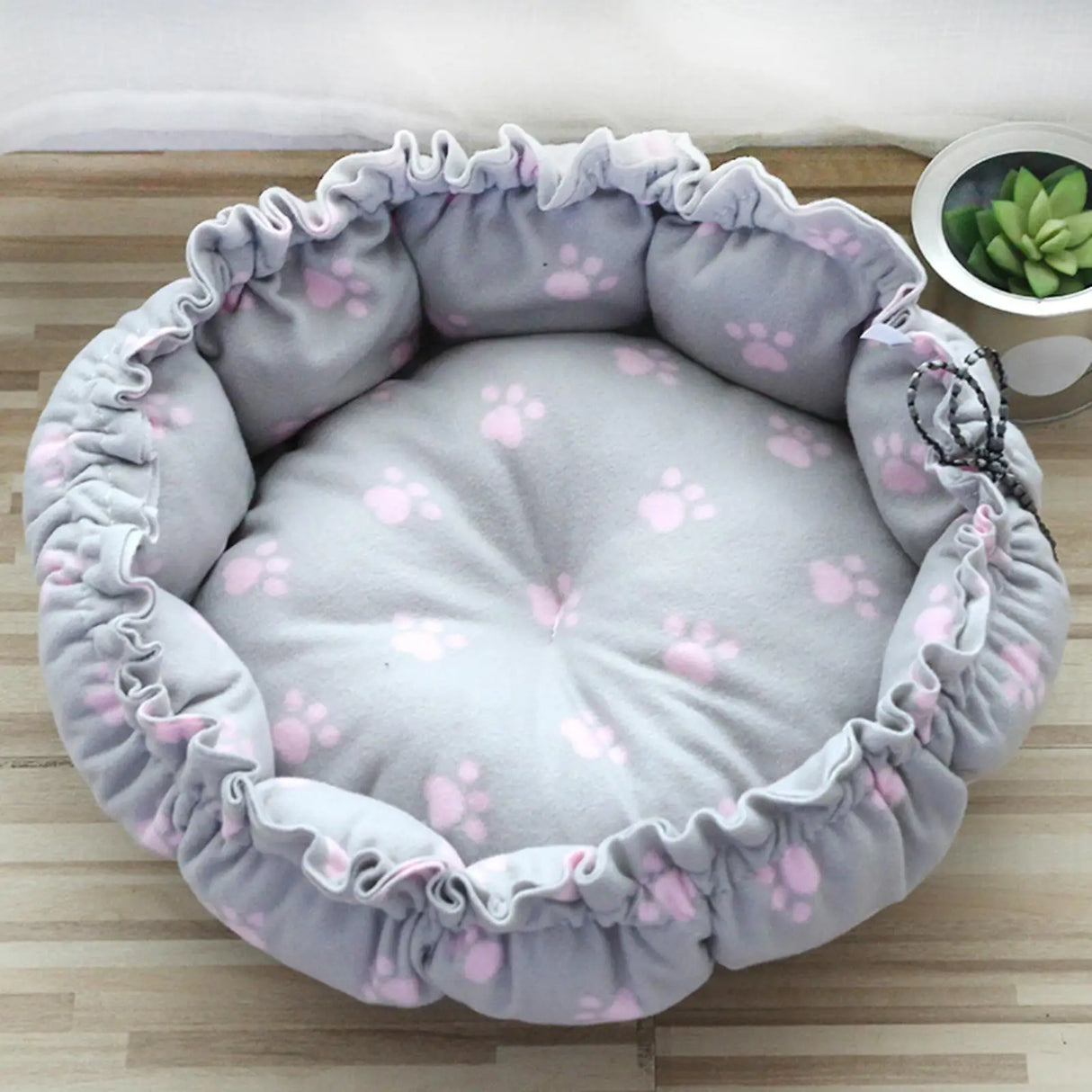 Dog Bed Small Medium Dogs Cushion Soft Cotton Winter Basket Warm Sofa House Cat Bed for Dog Accessories Pet Supplies