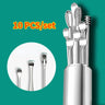 6PCS Stainless Steel Earpick Ear Cleaner Spoon Wax Removal Tool  Ear Spoon Care for Baby Adults Ear Care Set