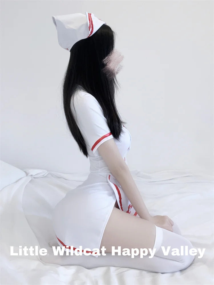 Erotic Lingerie Ladies Sexy Nurse Outfit Cosplay Costume Servant Lolita Hot Babydoll Uniform Erotic Cosplay Lingerie