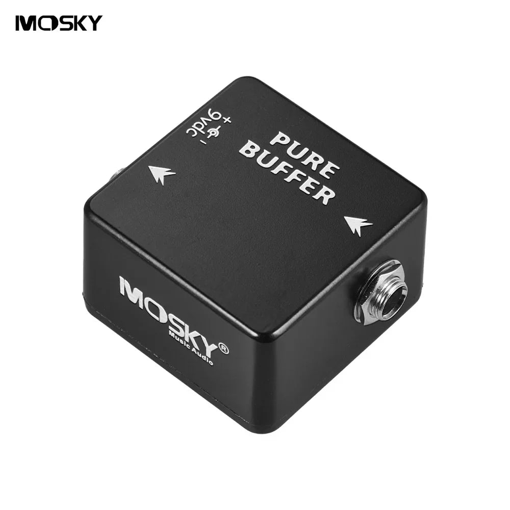 MOSKY DUAL SWITCH Guitar Effect Pedal Dual Footswitch Foot Switch PURE BUFFER Guitar Pedals Full Metal Shell Guitar Accessories