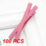 1~100PCS Matte Stylish And Eye-catching Matte Hair Clip For Curly Hair Popular Hair Clip Best-selling Hairpin Candy Color