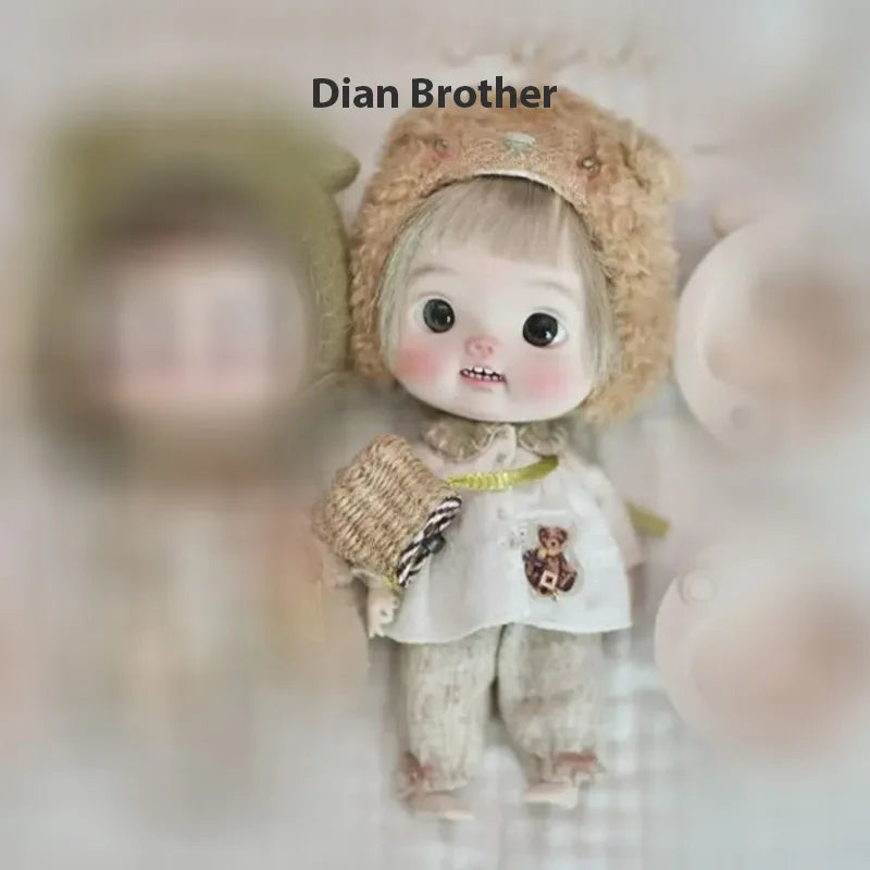 DianDi  Dianmei Happy Smile Grievance Expression Head BJD 1/6 Fat Dian Body High Quality Doll Surprise Gifts