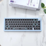 GMK67 65% Gasket Bluetooth 2.4G Wireless Hot-swappable Customized Mechanical Keyboard Kit RGB Backlit