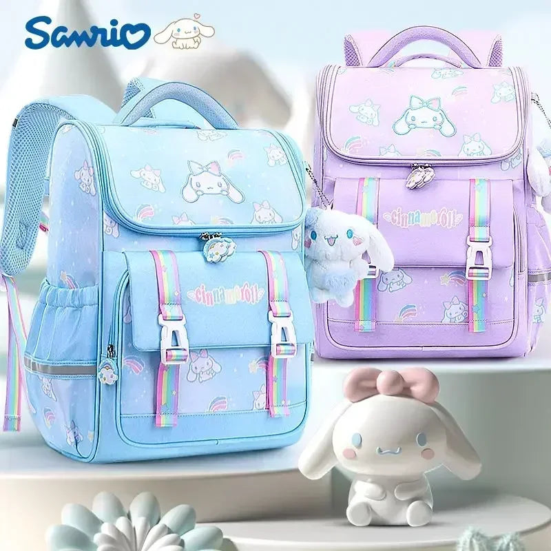 Sanrio Hello Kitty Backpack Mochilas Aestihic Kuromi Lightweight and Large Capacity Korean-Style Cute School Student Bag Gift