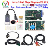 Lexia 3 with LED PP2000 Diagbox V7.83 Full Chip 921815C Diagnostic Tool Lexia 3 for Peugeot for Citroen lexia3 Auto Scanner