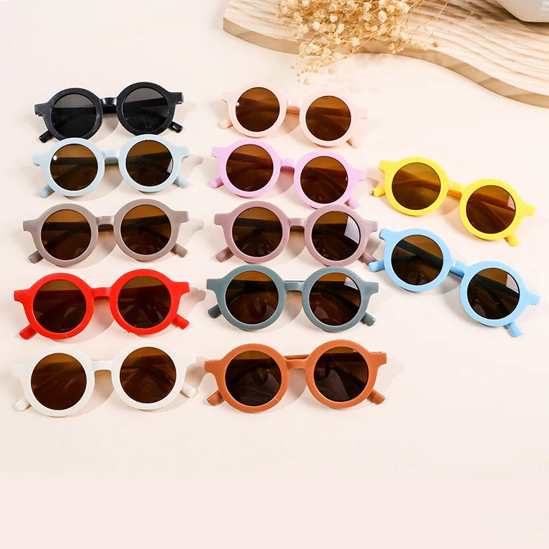 Baby Sunglasses Toddler Accessories Beach Children Eyewear Photography Props Kids Sun Glasses for Girls Boys Beach Travel