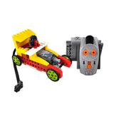 Technical RC APP Programmable Motor Wheel Racing Car Robot Building Block Compatible With lego 9686 Wedo DIY Education Brick Toy