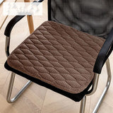 Kindergarten Children Stool Cushion Warm Student Chair Cushions With Bandage Sofa Car Seat Mat Thicken Office Seat Pad 25-50CM