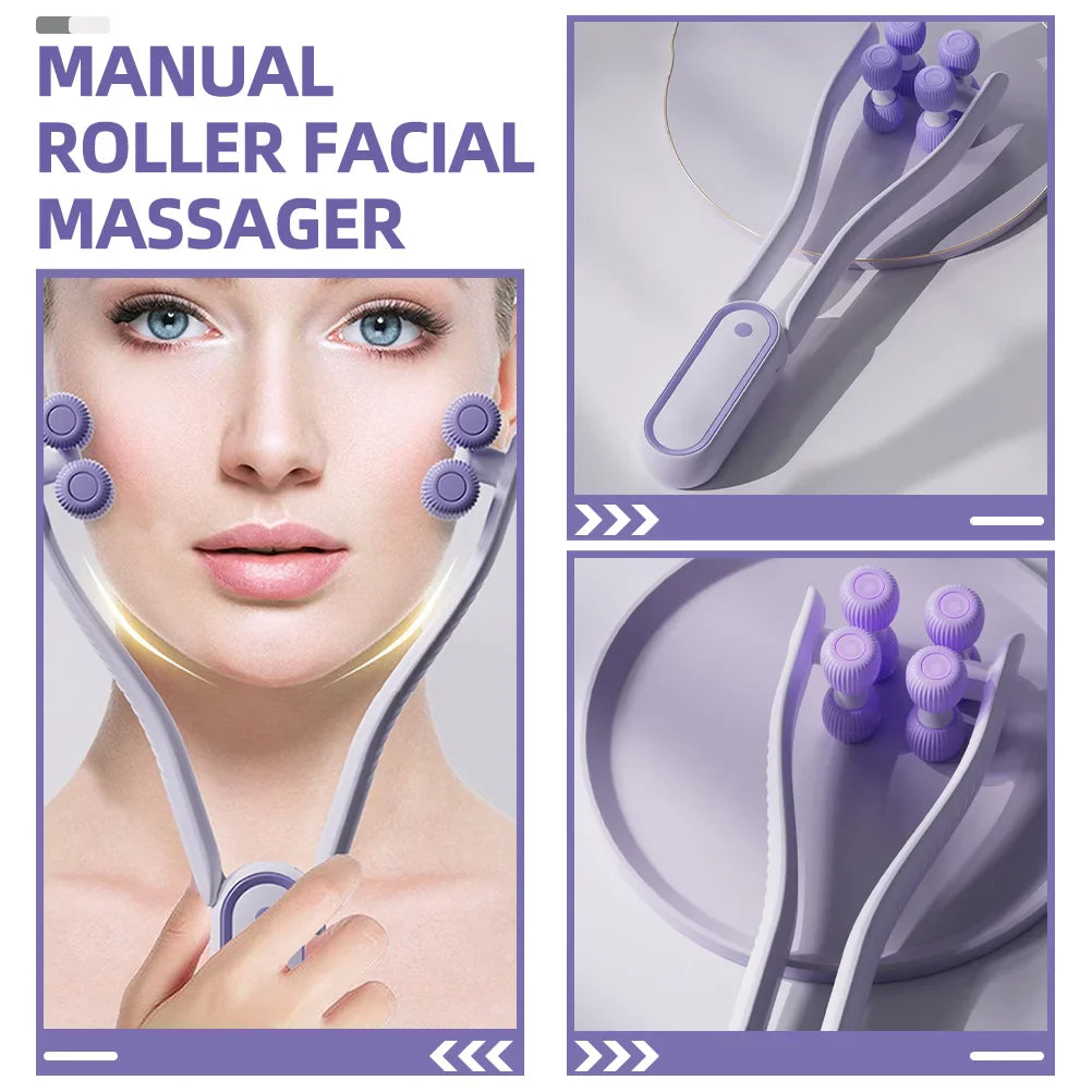 Facial Massager Graceless Face Roller for Women Compact Elegance Massaging Abs Tool Skin Care Tools