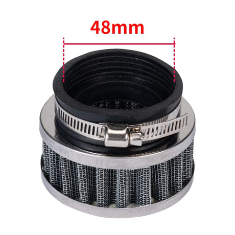 Motorcycle Air Filter 28-60mm High Flow Sports Intake ATV Pit Dirt Bike for Honda Kawasaki Yamaha 50mm Moto Air Filters Systems