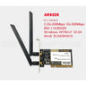 AR9220 AR9223 Desktop PCI Dual-Frequency 5G Built-in Network Card Wireless 300M Support Win11/ROS