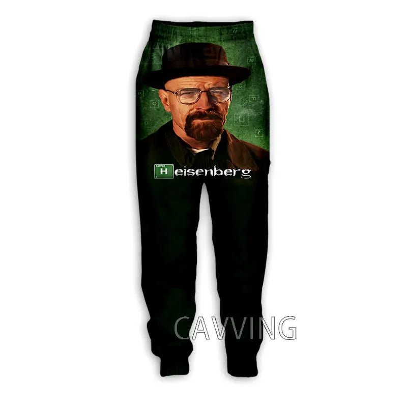 New Fashion 3D Print  Breaking Bad  Casual Pants Sports Sweatpants Straight Pants Jogging Pants Trousers for Women/men  P02