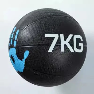 1Pc Men'S Gravity Ball Waist Abdomen Exercise Balance Ball Rehabilitation Training Exercise Solid Rubber Fitness Medicine Ball