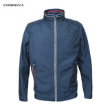 CORBONA 2024New Men Spring Summer Lightweight Jacket Long Sleeve Oversized Autumn Coat Windproof Sea Beach Fishing Outdoor Parka