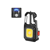 Mini LED Flashlight Portable Work Light Pocket Keychains Flashlight USB Rechargeable For Outdoor Camping Small Lights