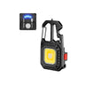 Mini LED Flashlight Portable Work Light Pocket Keychains Flashlight USB Rechargeable For Outdoor Camping Small Lights