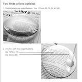 USB 10X or 10X20X Magnifier With LED Lamp Magnifying Glass 48 LED Table Lamp With Magnifier Foldable Reading Repairing Lamp