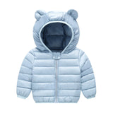 Better versatile Winter jacket boys and girls sweet cartoon print hooded warm coat 0-7 year old Bebe fashion children's clothing