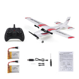 FX801 RC Plane EPP Foam Glider Remote Control Airplane 2.4G 2CH RTF Fixed Wingspan Aircraft Fighter Toys Gifts for Children