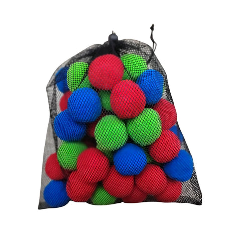 50pcs Reusable Water Balls Absorbent Cotton Splash Balls For Kids Water Balloons Fight Accessories For Pool Trampoline Beach