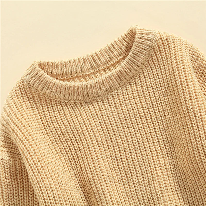 Spring Autumn Sweaters Newborn Infant Knit Wear Toddler Knitting Pullovers Tops Baby Girl Boy Sweaters Kids Sweaters