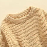 Spring Autumn Sweaters Newborn Infant Knit Wear Toddler Knitting Pullovers Tops Baby Girl Boy Sweaters Kids Sweaters