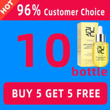 PURC Fast Hair Growth for Men Women Ginger Grow Hair Oil Care Anti Hair Loss Scalp Treatment Serum Products Beauty Health 2023