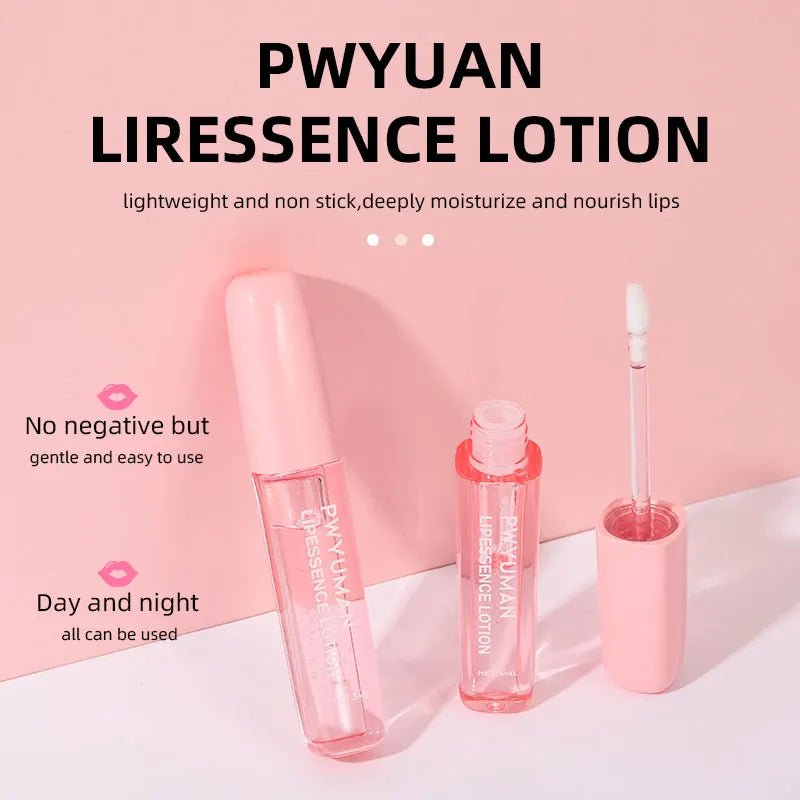 Lip Plumping Gloss Oil Moisturizing Lip Balm Lipstick Exfoliating For Pink Lips Care Moisturizer Female Makeup Korean Cosmetics