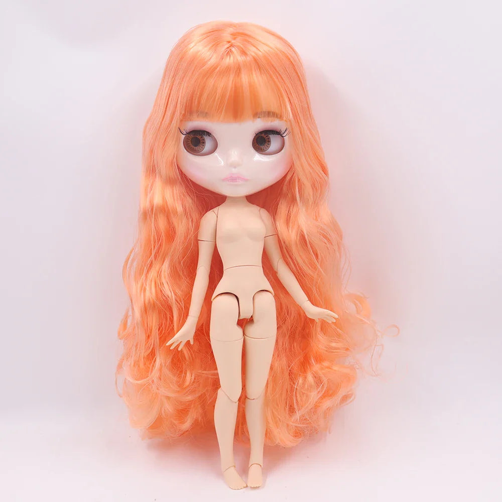 ICY DBS Blyth Doll 1/6 Joint Body 30CM BJD toys Natural shiny face with extra hands AB DIY Fashion Dolls girl gift