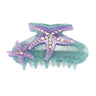 Cartoon Starfish Hair Clips for Women Rhinestone Acrylic Crab Hair Clip Travel Vacation Jewelry Shark Clip Popular Hair Catches