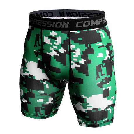 Men Running Shorts Summer Camo Sportswear Male Short Pants Muscle Gym Fitness Sport Tights Workout Training Compression Shorts