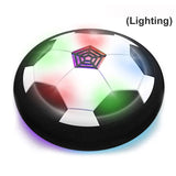 Sport Levitate Suspending Soccer Ball Air Cushion Floating Foam Football with LED Light music Gliding Soccer Toys for Kids Gifts