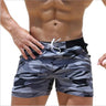 Taddlee Brand Sexy Men's Swimwear Swimsuits Boxer Briefs Trunks Board Shorts Camo Beach Boxer Basic Long Bathing Suits