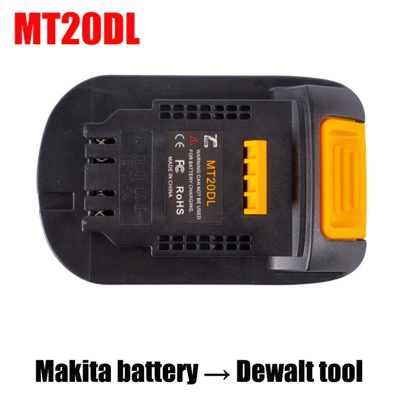 BS18DL MIL18DL Battery Adapter Converter for Makita/Bosch/Milwaukee 18V Li-ion Battery Convert to For Dewalt 18V 20V Power Tools