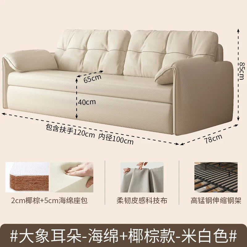 Metal Double Living Room Sofas Foldable Cream Theater Outdoor Couch Designer Upholstered Sofa Sala De Estar Bedroom Furniture