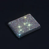 2022NEW Auto Driver License Holder Business Card Holder Unisex  Bling Car-Covers for  Documents Designer Square Travel Wallet