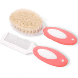 Baby Hair Brush Set for Newborn Toddlers Soft Bristles Cradle Cap Brush Gift Baby Care Accessories Infant Bathing Soft Comb