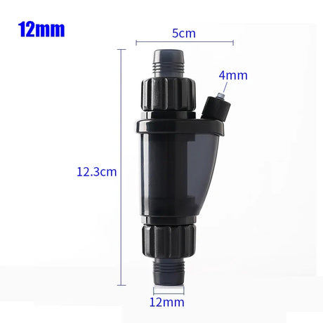 12/16mm Fish Tank CO2 Dioxide External Bubbler Refiner Atomizer Reactor Aquarium CO2 Diffuser Aquarium Equipments Accessories