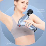 High Frequency Massage Gun Charging Muscle Massager Fascia Gun Fitness Vibrator Gun Fascia Massage Gun Electric Neck Massager