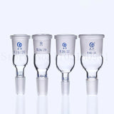 Lab Glass Adapter with 24*19/19*14/29*24/19*24/24*29 Female/male Connecting Glass Joint for Laboratory Supplies