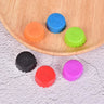 6pcs/12pcs Candy Colors Silicagel Beer Bottle Caps Bar  Home Brewing & Wine Making Barware Kitchen Dining Garden