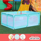 IMBABY Baby Playpens with Mosquito Net Playpen for Children Safety Barrier Baby Playground with Free Gifts Baby Activity Fence