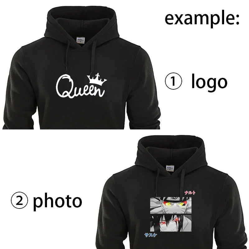 Customized Men Sweatshirt Pullovers Men's Pullovers Custom Hoodie Personalized Logo Badges Custom Top Unisex Sweetshirts S-4XL