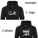 Customized Men Sweatshirt Pullovers Men's Pullovers Custom Hoodie Personalized Logo Badges Custom Top Unisex Sweetshirts S-4XL