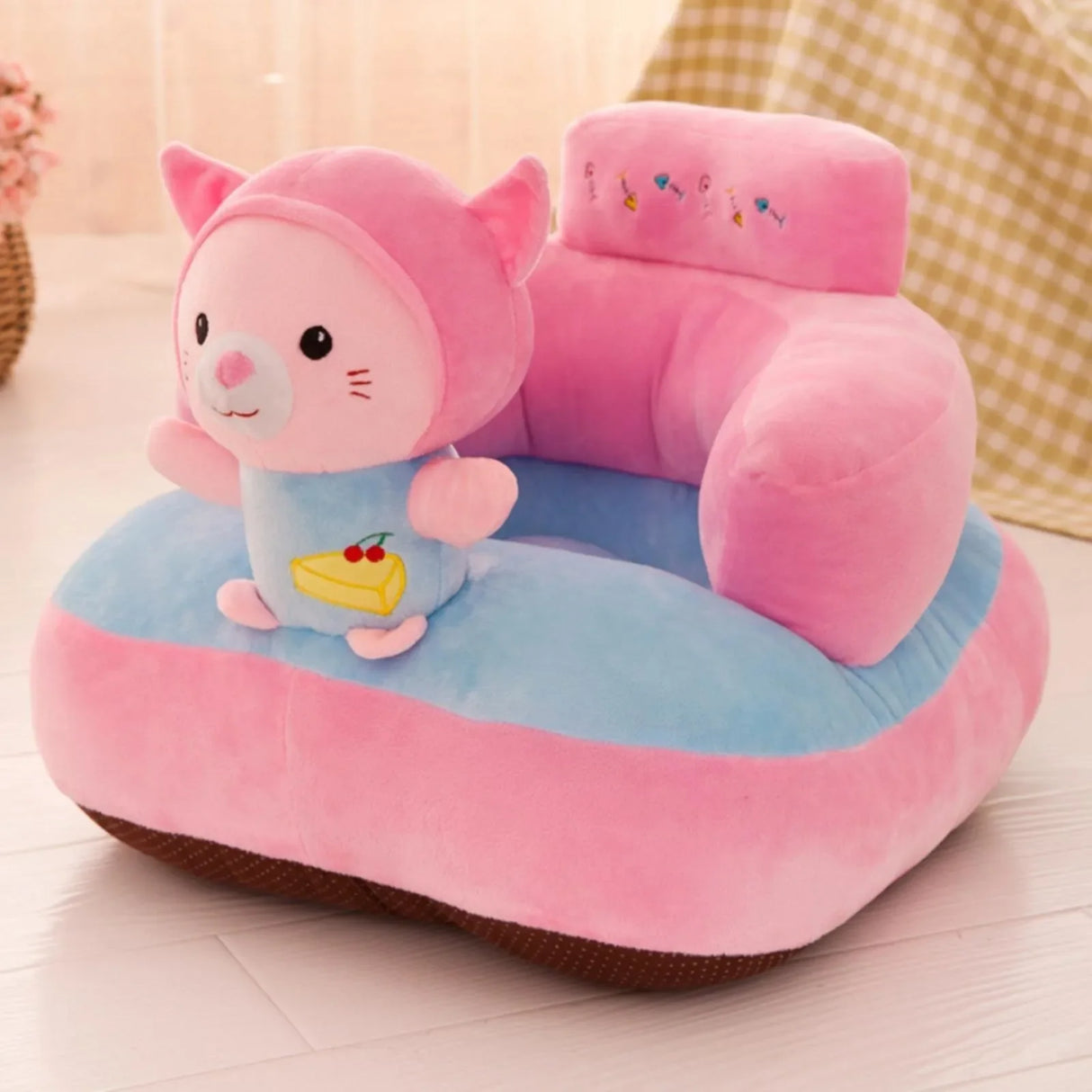 Cartoon Animals Baby Support Sofa Chair Baby Support Floor Seat Cartoon Animals h Seat Cushions for Office Chairs Gel